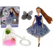 LeanToys Emily lėlė kūdikis Sūpuojančios gėlės