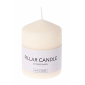 Pillar Candle Cream 9x7x7cm
