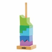 91102 Educational color stacking tower constructor