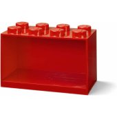 Room Copenhagen LEGO lentyna Brick su 8 lentynomis 41151730 (raudona)