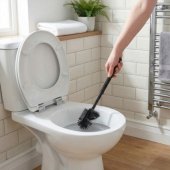 LA084538BLKPEU7 Antibakterinis tualeto šepetys