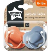 Latex Soother Round Shape 6-18m 433655 2pcs