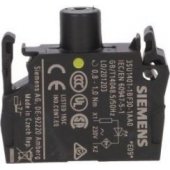 Siemens Luminaire with LED yellow 230V AC 3SU1401-1BF30-1AA0