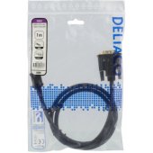 HDMI to DVI Full HD 1m Black