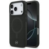 Plain Smooth Leather MagSafe iPhone 17 Pro Black