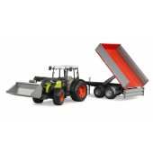 Claas Nectis 267 F su priekiniu krautuvu ir savivarčiu