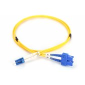 LC/ SC Fiber Optic Singlemode Patch Cord OS2 5 m Yellow