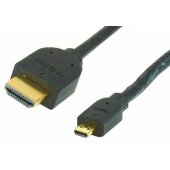 CABLE HDMI-MICRO HDMI 3M V.2.0/ BLK CC-HDMID-10 GEMBIRD