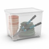 Basket T Box skaidrus 70L 39x56x43cm