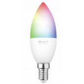 _870215 Trust Smart WiFi LED žvakės formos lemputė E14, balta ir spalvota (du