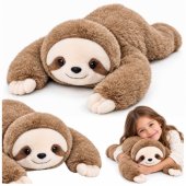 Plush Sloth Cuddly Toy – Long-Armed Brown 60cm