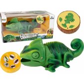 Remote Controlled Chameleon Green Light 28 cm