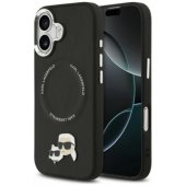 Karl & Choupette Pins MagSafe Case iPhone 17 Black