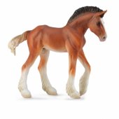 Collecta Clydesdale veislės bėras kumeliukas (004-88625)
