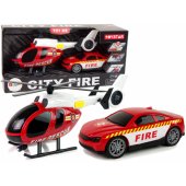 Helicopter Auto Fire Brigade Vehicle Set Sound