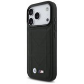 M Quilted Logo MagSafe Case iPhone 17 Pro Black