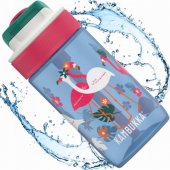 11-04052 Lagoon 400 ml Blue Flamingo - Kids Bottle