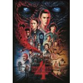 Puzzle 1000 NETFLIX STRANGER THINGS 4 Poster Clementoni 39980
