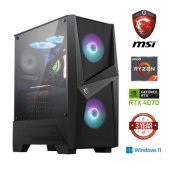 Ryzen 7 5700g 16GB 1TB SSD NVME 1TB HDD RTX 4070 W11Home