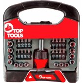 Top Tools screwdriver bits with handle 44 pieces (39D200)