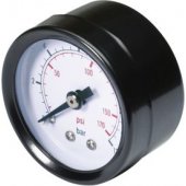 " Stanley Pressure Gauge 10bar 1/ 4"" M + 1/ 8"" M 40mm (152176XSTN)"