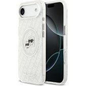 IML Glitter Karl and Choupette Heads Logo MagSafe iPhone Air Grey