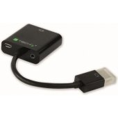*HDMI male to VGA female converter with audio