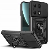 „Camshield Pro“ dėklas Xiaomi Redmi Note 13 Pro 4G/ Poco M6 Pro, juodas