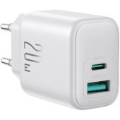 JR-TCF21 USB-C/ A 20W PD QC 3.0 White