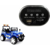 Lean Sport Car Music Panel Battery Jeep S618