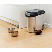 CURVER 12kg - food storage container, silver