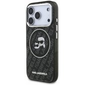 IML Glitter Karl&Choupette Heads Logo MagSafe iPhone 17 Pro Black
