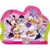 _6821096 Dino Frame Puzzle silhouette 25 pc, Disney Minnie