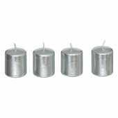 Candles silver 4x44gr