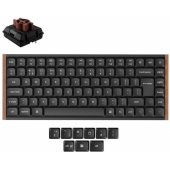 _8405486 Žaidimų klaviatūra Keychron K3U-H3 75% Milk POM Brown Switc