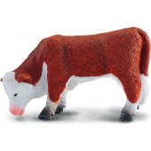 Collecta figurine Hereford calf grazing. size S (COLL0182)