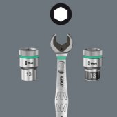 _4711048 Wera kombinuotas terkšlinis raktas 17mm (05073277001)