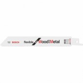 Bosch saber saw blade S 922 VF Flexible for Wood and Metal, 25 pieces