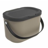ROTHO Albula Cappuccino - waste sorting container - 3.2l