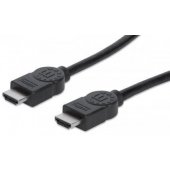 Manhattan Monitor Cable HDMI/ HDMI 5m Shielded Black With Ether