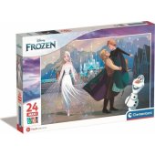 Clementoni CLE dėlionė 24 maxi SuperColor Frozen2 24242