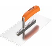 Neo dantyta mentelė 270x128mm dantukai 8x8x8mm medinė rankena (50-163)