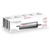 Vandeniui atsparus LED maitinimo šaltinis, 24 V, 6,25 A, 150 W, IP67