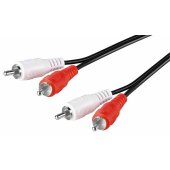 50030 Stereo RCA kabelis 2x RCA 5 m