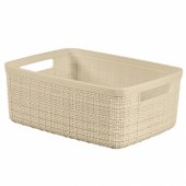 BASKET JUTE WHITE 245370 5L