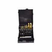 AWTools AWTOOLS HOLE Drill Set M3-M10 7 PACKS YELLOW.