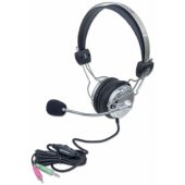 Stereo Headset Black/ Silver