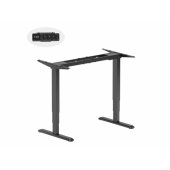 650815 ERGO Electric Brushless Motor Desk Frame Black