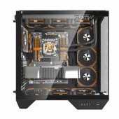 HydroX Ryzen 5 9600X 64GB 4TB SSD 1TB HDD RTX 4060Ti Win11 Black