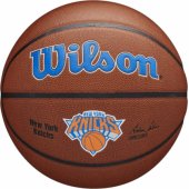 Wilson Team Alliance New York Knicks krepšinio kamuolys, rudas, dydis 7